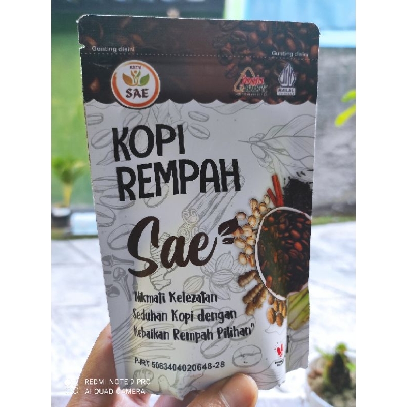 

Kopi Rempah Estu SAE 100g kopi premium dengan rempah pilihan, herbal