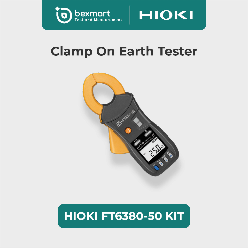 HIOKI FT6380-50 KIT Clamp On Earth Tester
