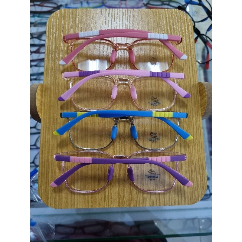 RB KACAMATA ANAK BAHAN KARET LENTUR gratis MINUS & CYLINDER 5288 #anak5288