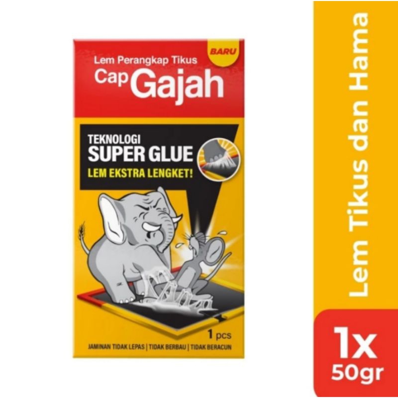 Cap Gajah Lem Perangkap Tikus Dan Hama