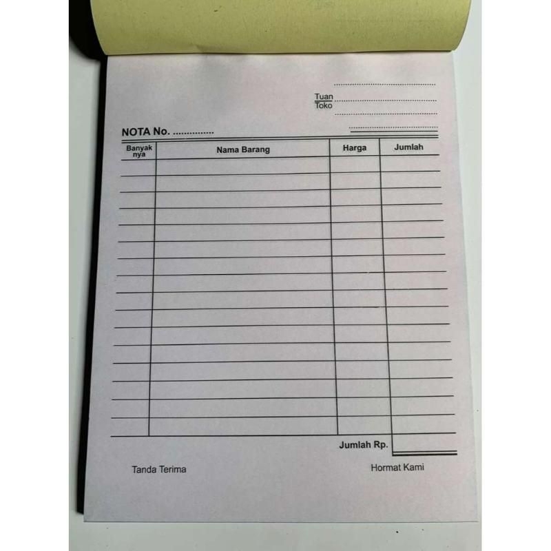 

[10 BK] CETAK NOTS 3PLY FOLIO CUSTOM/NCR 3 PLY/F4