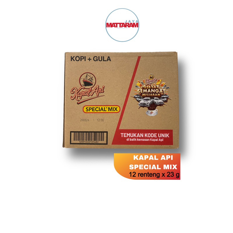 

[Promo 1 Dus] Kapal Api Special Mix 23g x 12 Renteng