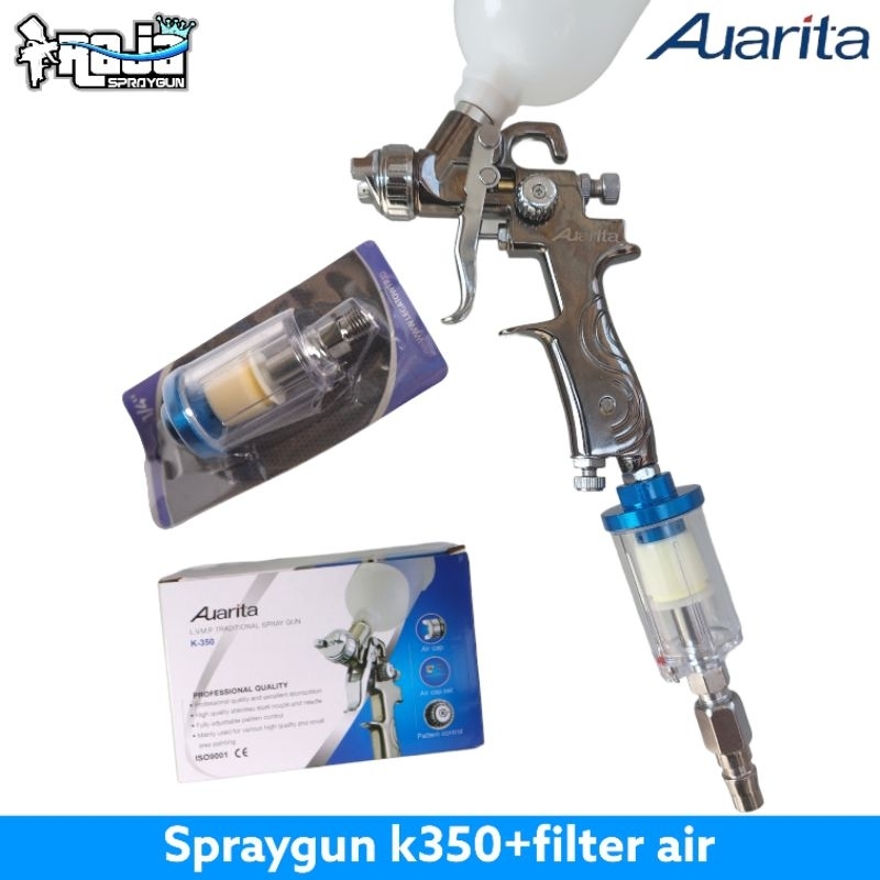 spraygun k350 Auarita+filter air