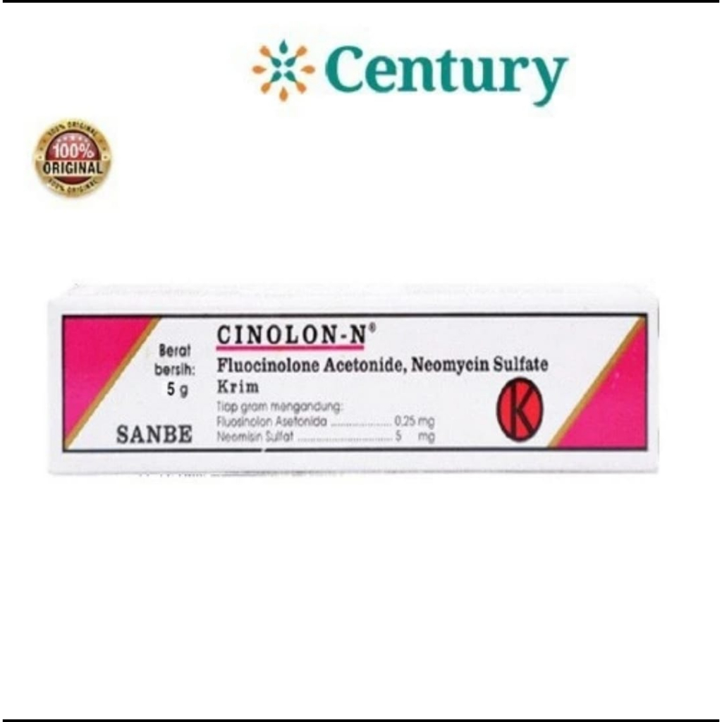 CINOLON-N CREAM 1 TUBE @ 5 G