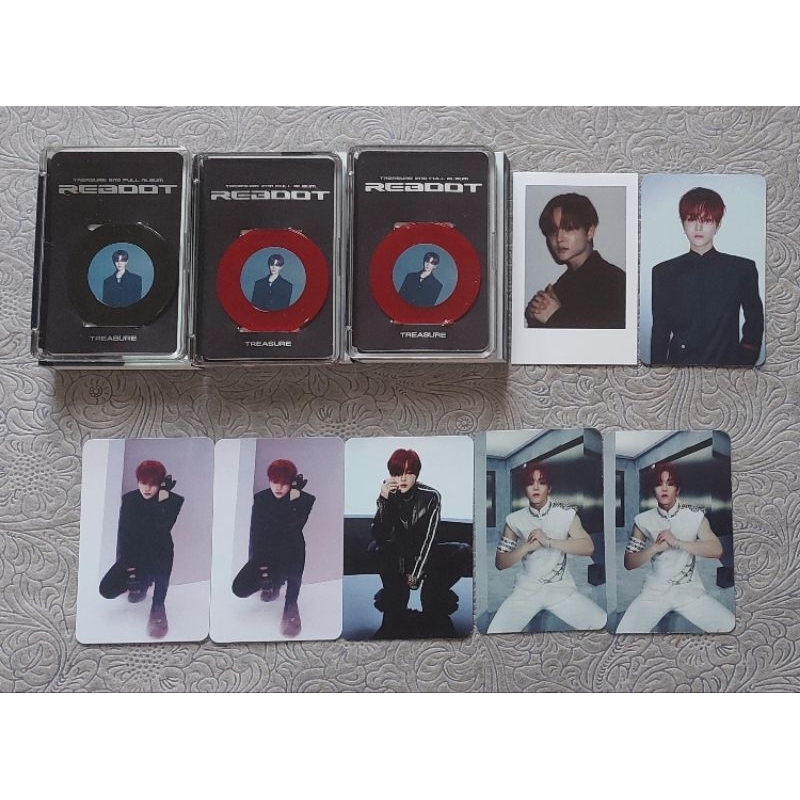 Official Photocard Jihoon Treasure Reboot Album Only YG Tag Ver.