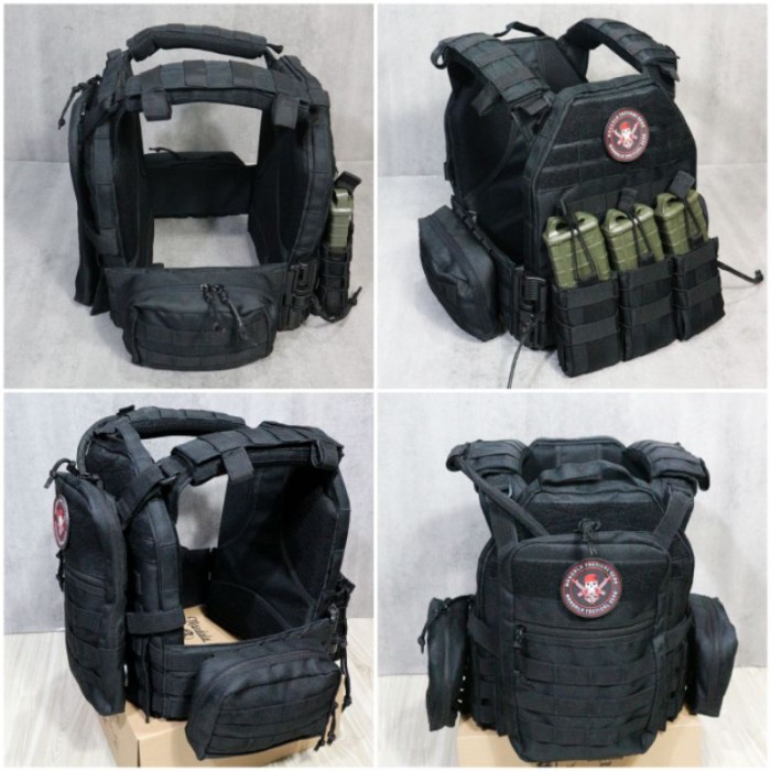 Bodyvest Blackmamba / Rompi Polisi / Rompi Tactical / Rompi Tni /