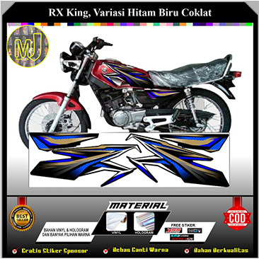 Stiker Striping Variasi Yamaha RX KING Striping List Variasi RX KING Striping List Motor RX KING Hologram Vinyl
