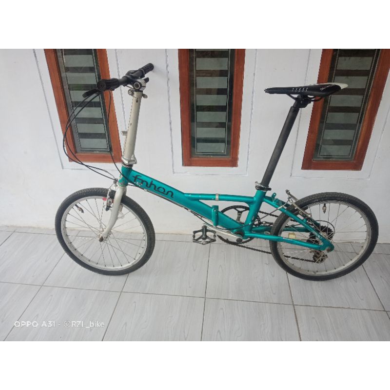 sepeda lipat poligon urbano 3.0 DLT repaint bekas upgrade