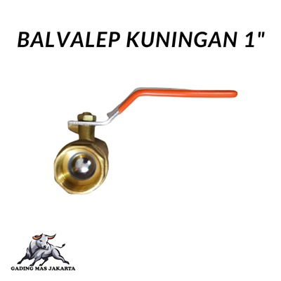 GDMass CAMEL Ball Valve Kuningan ASLI 1" Stop Kran 1 Inch TERMURAH