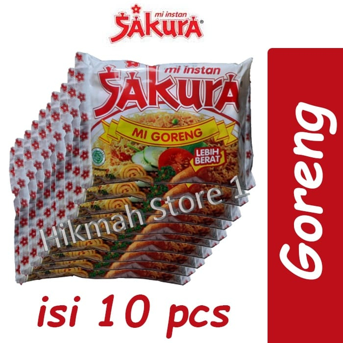 

INDOFOOD Mi Instan Mie Sakura 60gr | PER 10 PCS