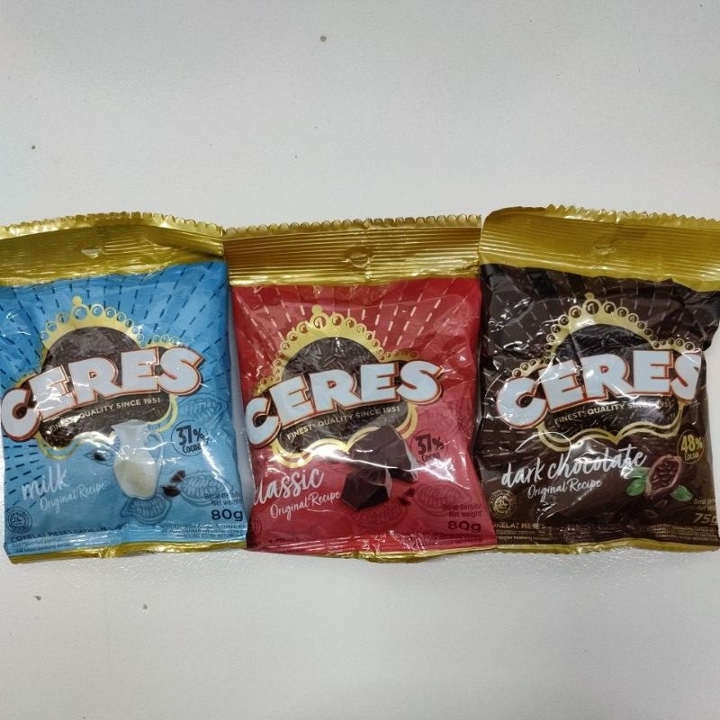 

Meses Ceres Classic Milk Dark Choco 75g