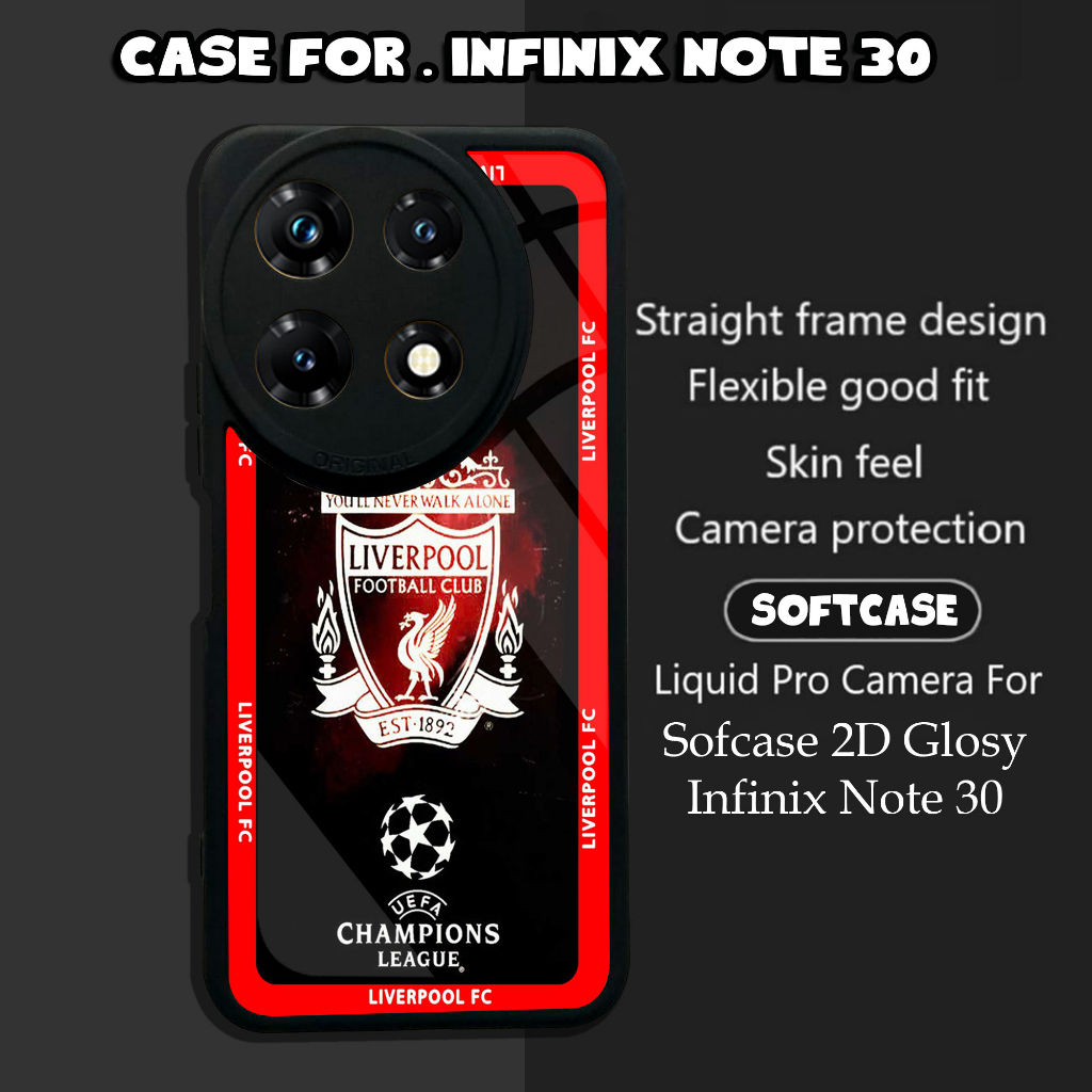 Case Infinix Note 30 NFC 2023 Motif [BOLA] 2D Terlaris Casing Infinix Note 30 NFC Terbaru Softcase I
