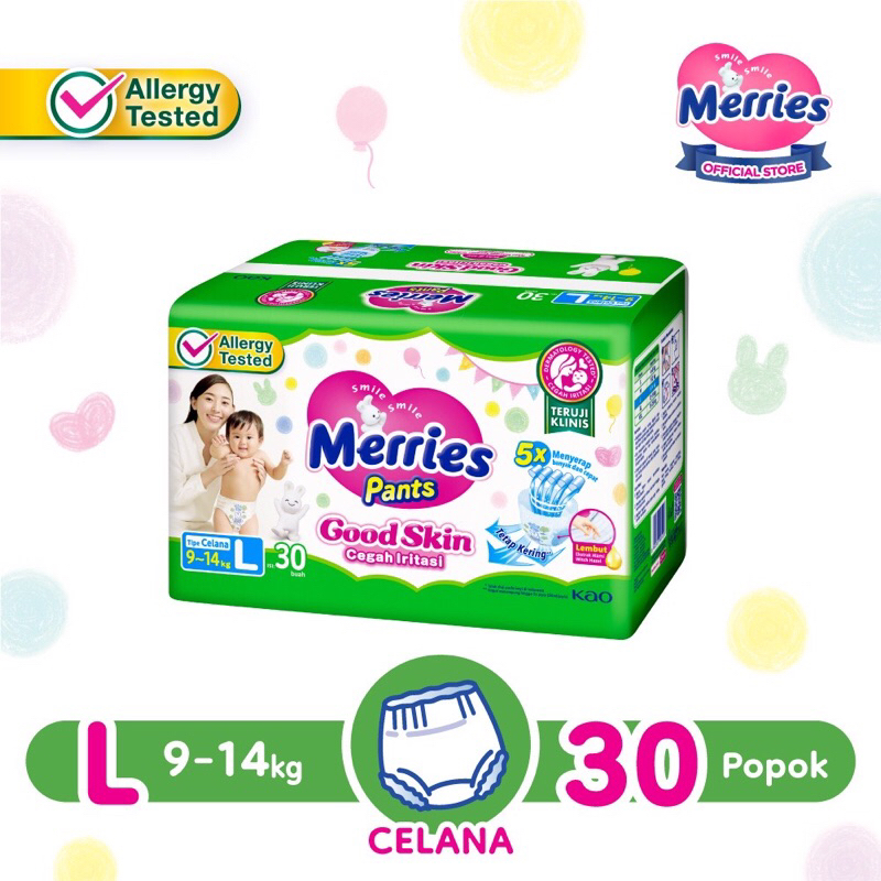 

KARDUS ATAU BUBBLE WRAP FREE Pampers Merries