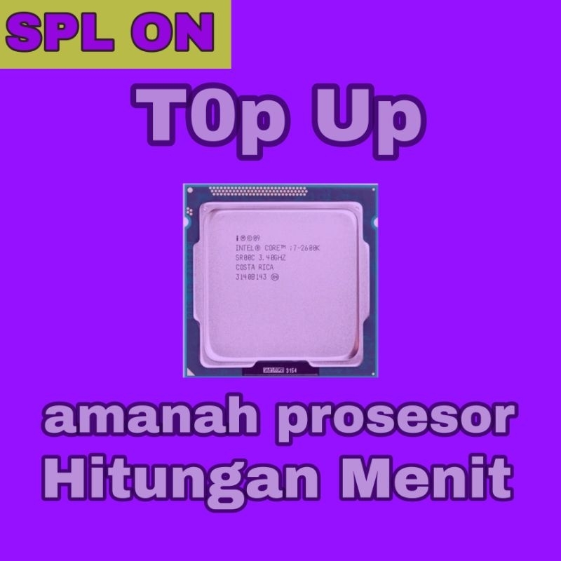 Processor T0p Up Intel Core i7 Gen2 / i7 2600 / i7 2600K