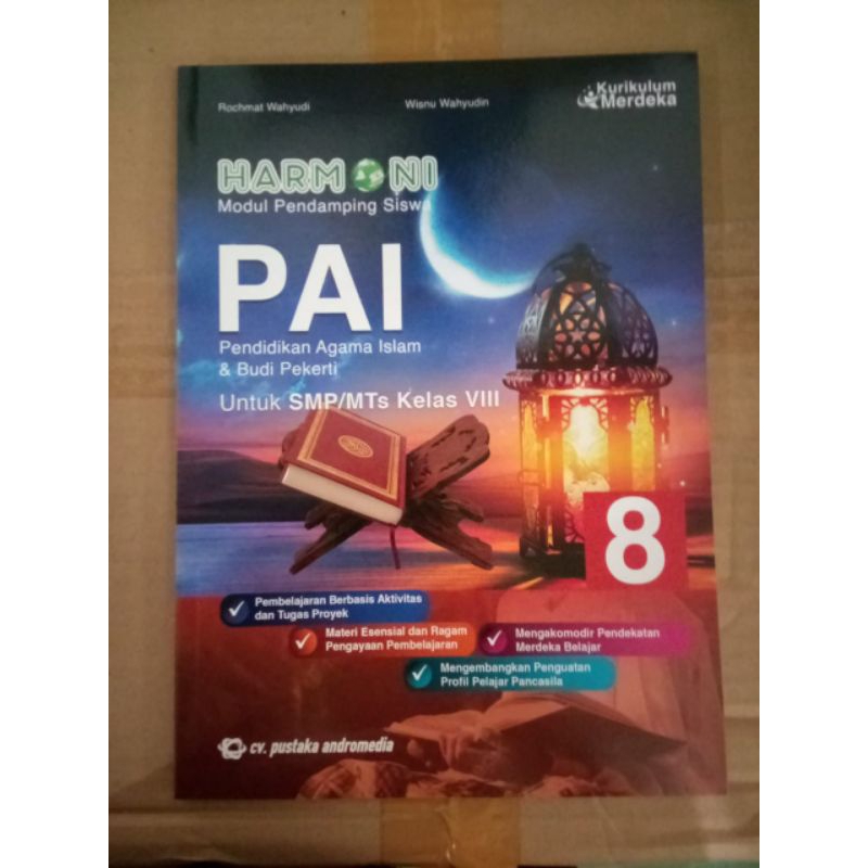 BUKU HARMONI PAI SMP KELAS 8 KURIKULUM MERDEKA