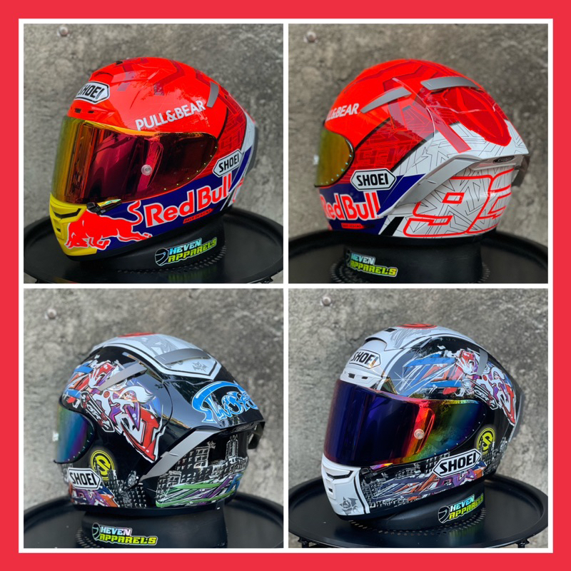 clone Shoei X14 Marquez shoya