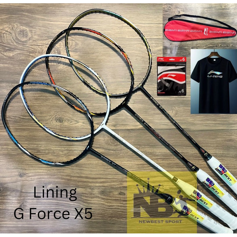 RAKET LINING G FORCE X5 ORIGINAL
