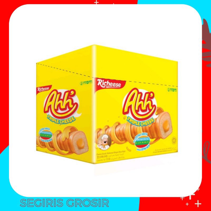 

Nabati Richeese Ahh isi 20 pcs