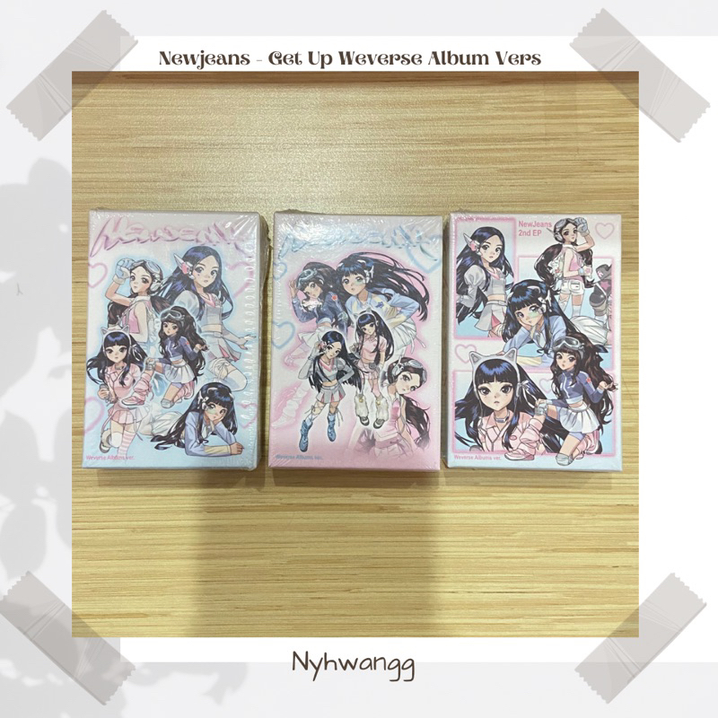 NEWJEANS - GET UP WEVERSE ALBUM VERS [ready stock]