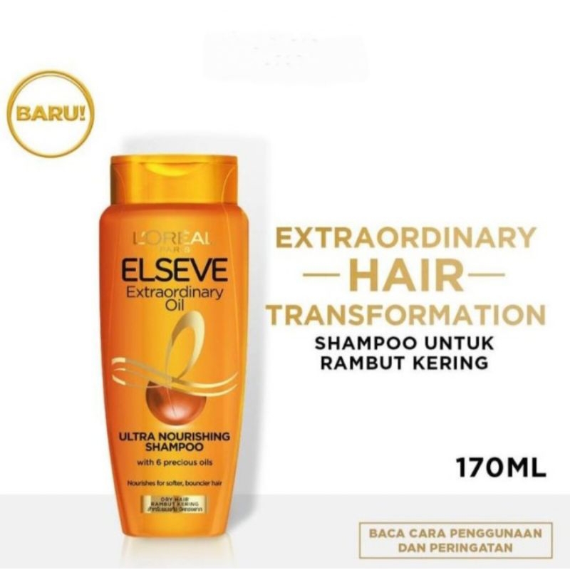L'Oreal Paris Elseve Extraordinary Oil Ultra Nourishing Shampoo 170ml