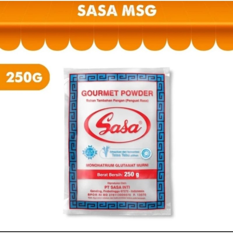 

sasa msg penyedap rasa 250gram