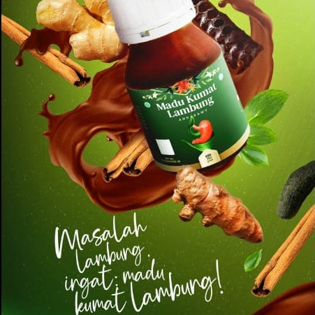 

Madu kumat lambung mengobati asam lambung, gerd, & maag 100% ori isi 350 gram