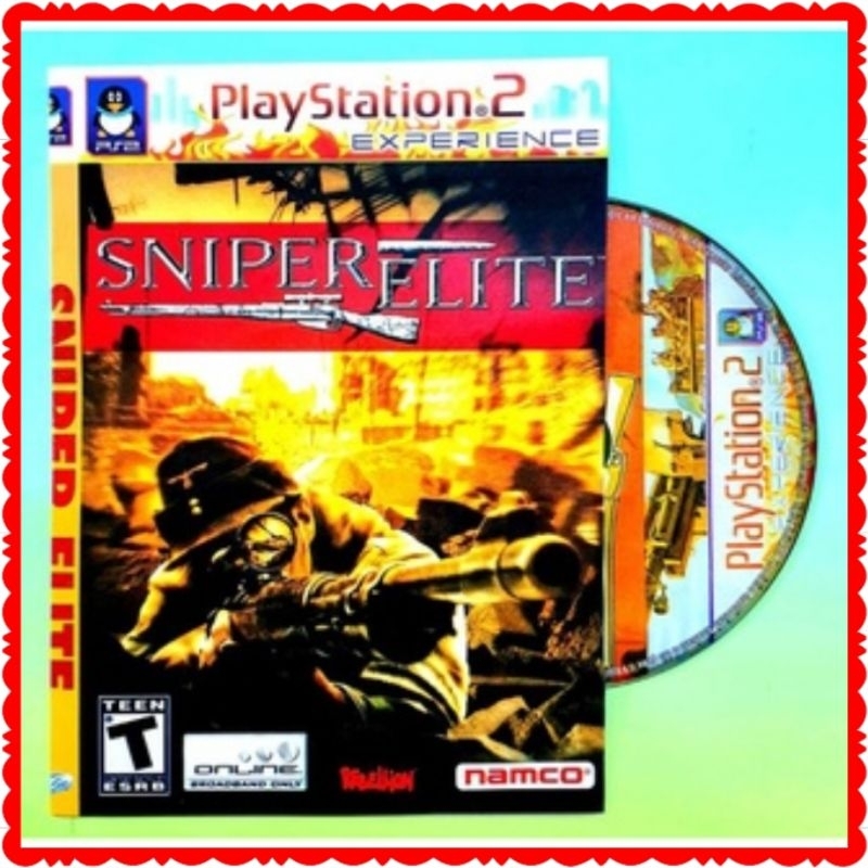 KASET PS2 SNIPER ELITE PLAYSTATION2 PS 2 SNIPER ELITE