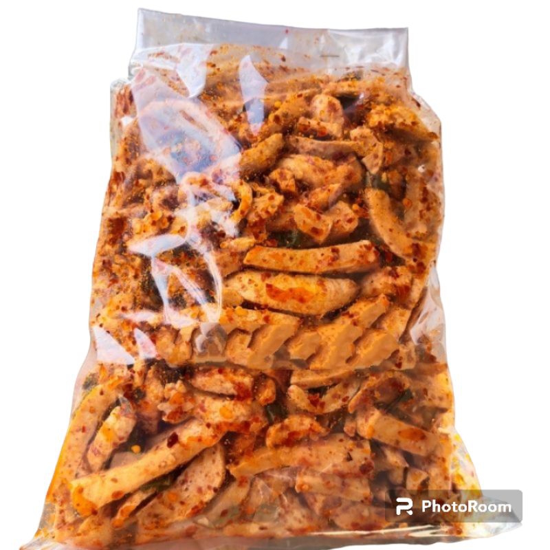 

Basreng Pedas Daun Jeruk Basreng Viral Sultan Bandung 250gram