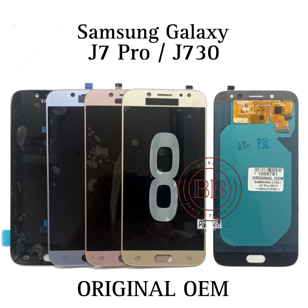 ORIGINAL OEM - LCD Touchscreen Fullset Samsung Galaxy J7 Pro / J730