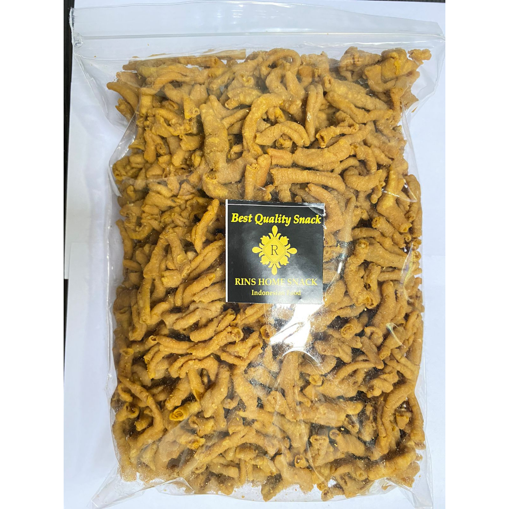 

RB kripik usus ayam 1 kg kripik usus ayam tepung crispy terlaris