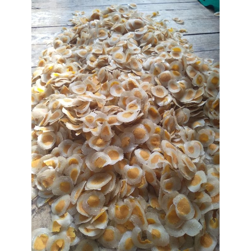 

krupuk telur asin 200gr