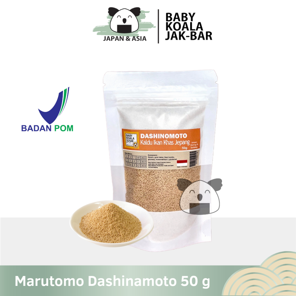 

MARUTOMO Dashinomoto Hondashi 50 g │ Import Dashi Kaldu Ikan Katsuobushi Kuah Ramen...