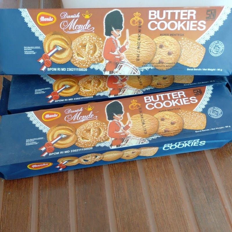 

Monde Butter Cookies 90gr