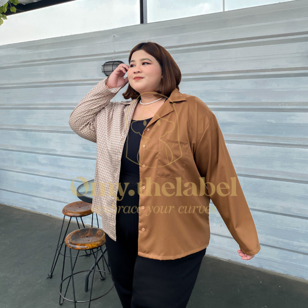 AUREL SHIRT/ KEMEJA JUMBO/KEMEJA LENGAN PANJANG JUMBO/KEMEJA LENGAN PENDEK JUMBO/KEMEJA BIG SIZE/KEM