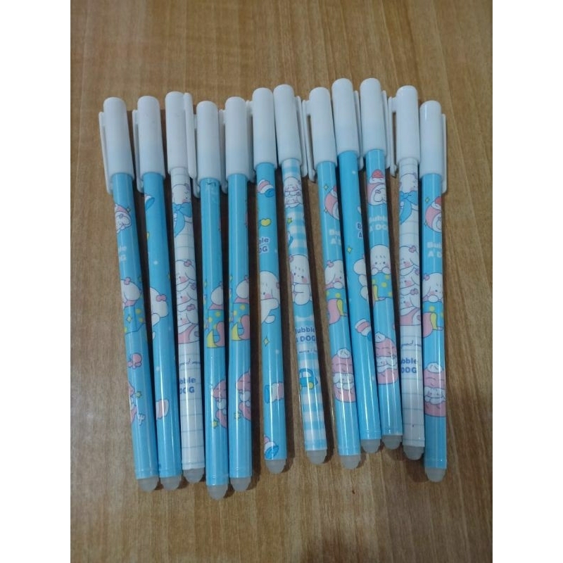 

New pulpen bisa di hapus erasble karakter motif tanpa harus di hpus tip x