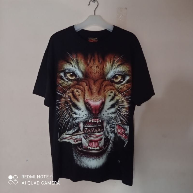 kaos rock chang macan pisau original thailand