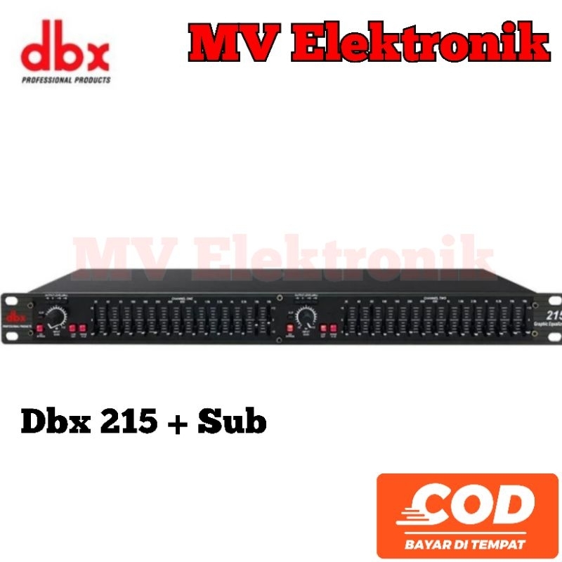 EQUALIZER 215 + SUBWOOFER 215 +SUBWOOFER GRADE A