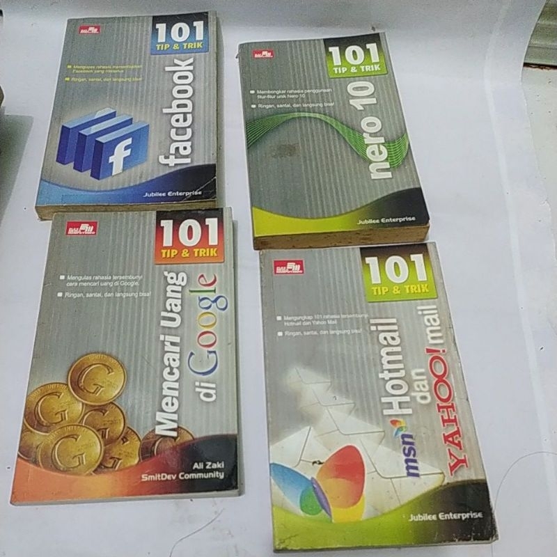 HARGA 1AN 101 TIP DAN TRIK NERO 10/ 101 TIP DAN TRIK MENCARI UANG DI GOOGLE dan 101 TIP DAN TRIK HOT