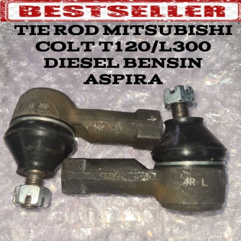 1 SET ISI 2 TIE ROD TEROD MITSUBISHI COLT T 120/L300 DIESEL BENSIN ASPIRA ASLI