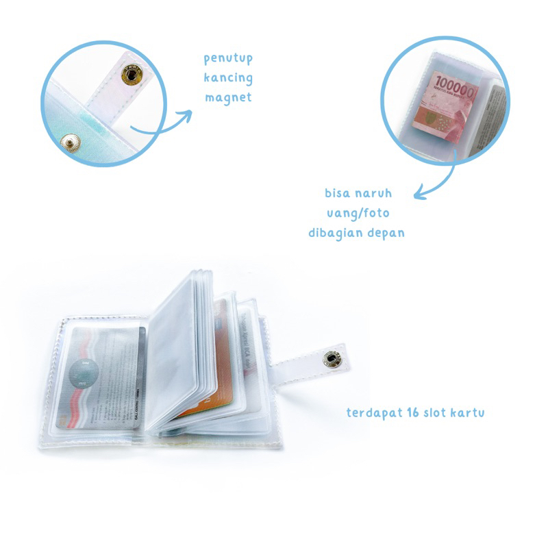 Celah Langit Liza Series l Card Wallet