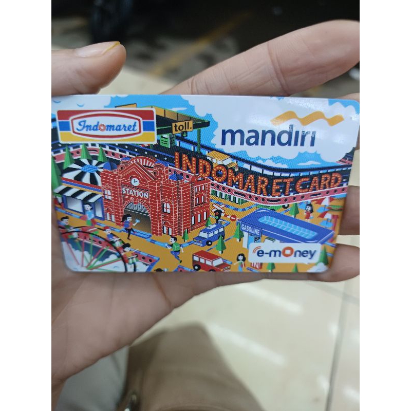 E-money Mandiri Barbie Custom