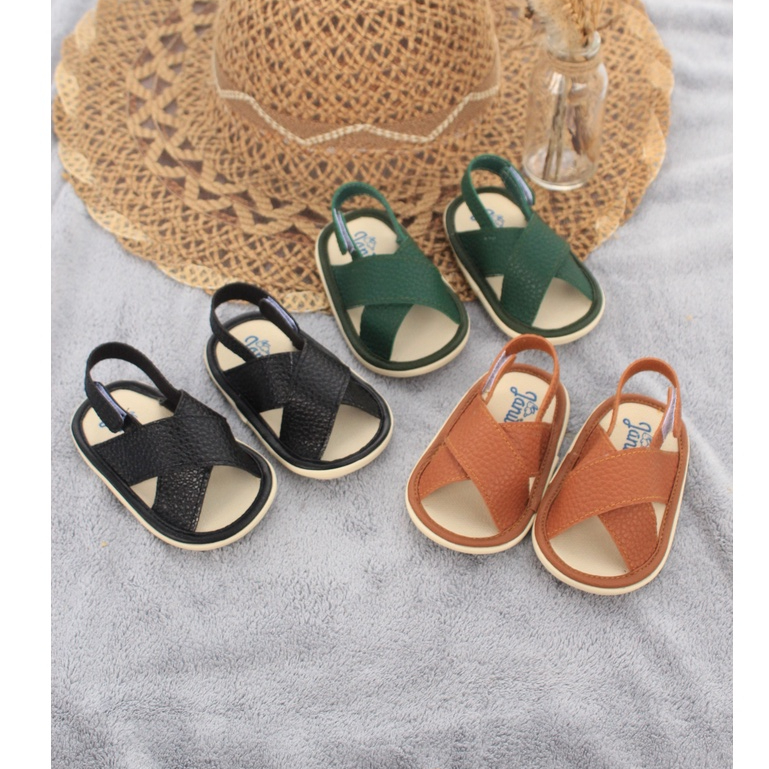 Janitra sandal silang bayi gendong merangkak dan belajar jalan baby shoes 1-15 bulan  code: sb silang