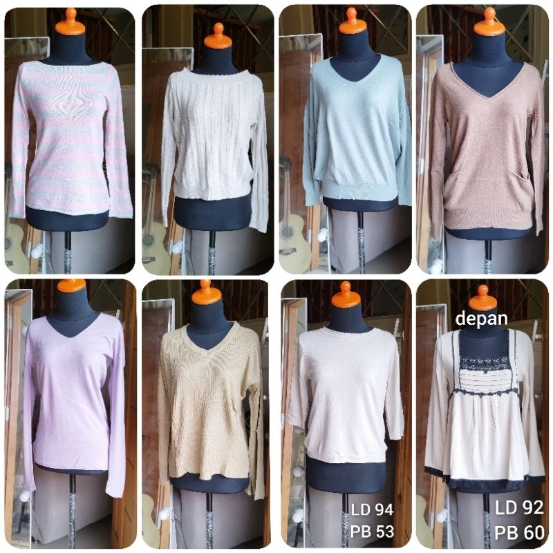 Preloved Blouse Rajut