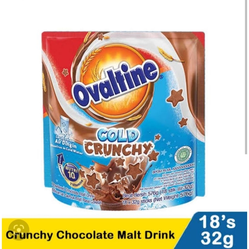 

ovaltine yen chrunchy 32gr