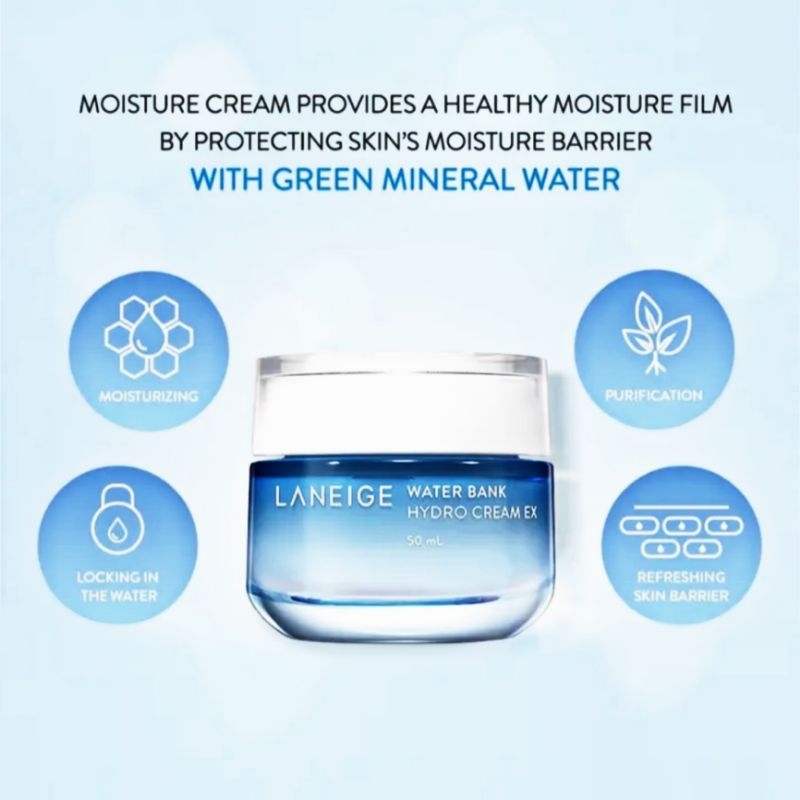 Laneige Water-Bank Hydro Moisture Cream 10ml