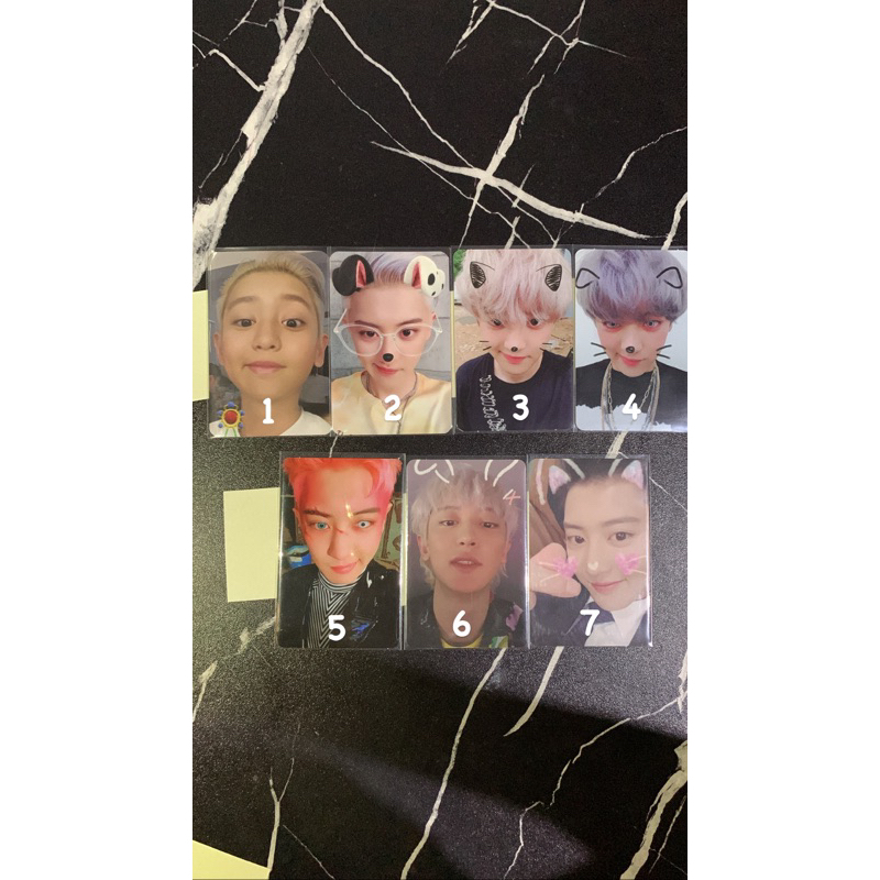 pc photocard chanyeol obsession what a life dmumt 1bv universe
