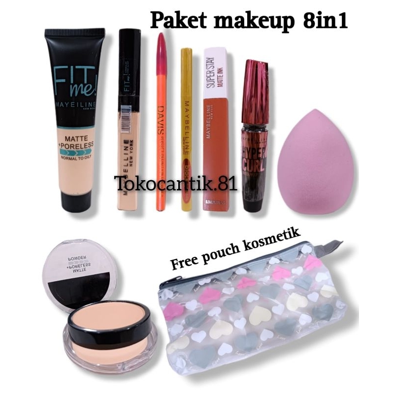 PAKET MAKEUP LENGKAP 17in1/ PAKET KOSMETIK