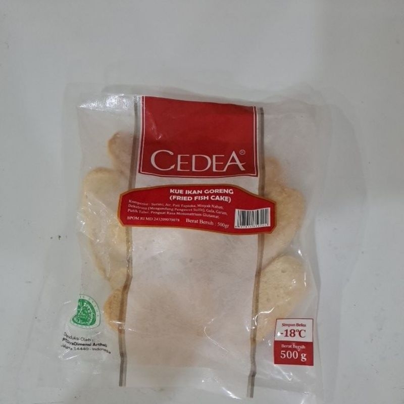 

cedea kue ikan goreng 500gr