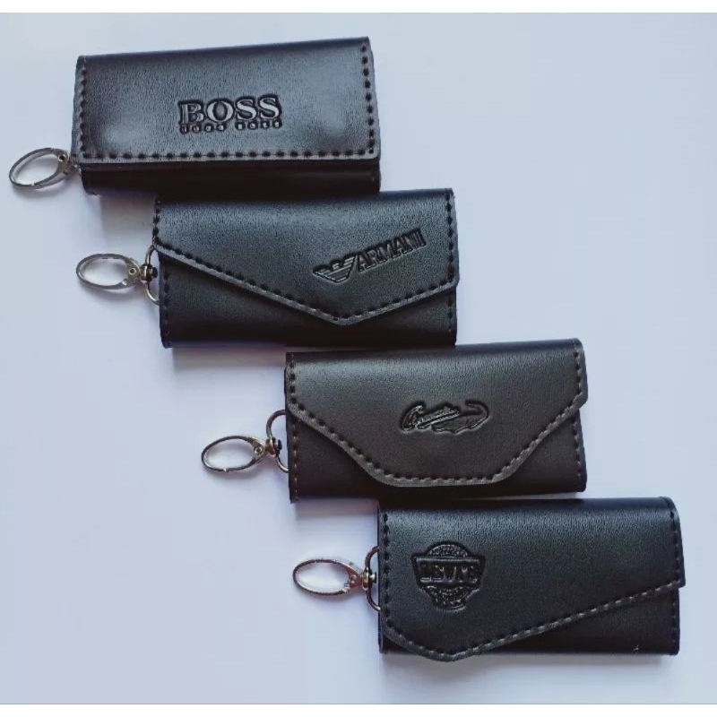 Gantungan Kunci Kendaraan Lipat Kulit Sintetis