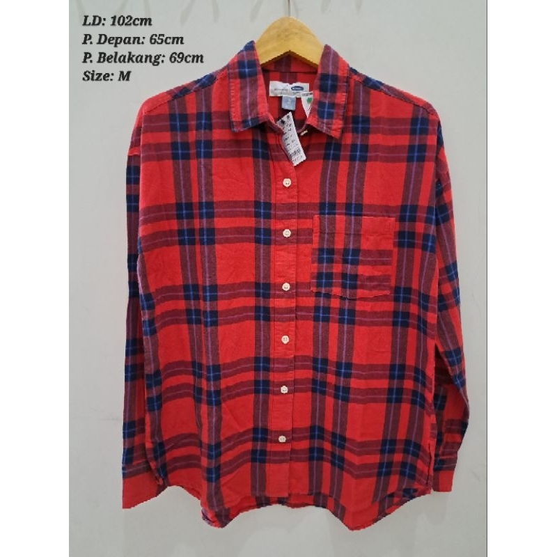 37 Old Navy Kemeja Rayon Flanel